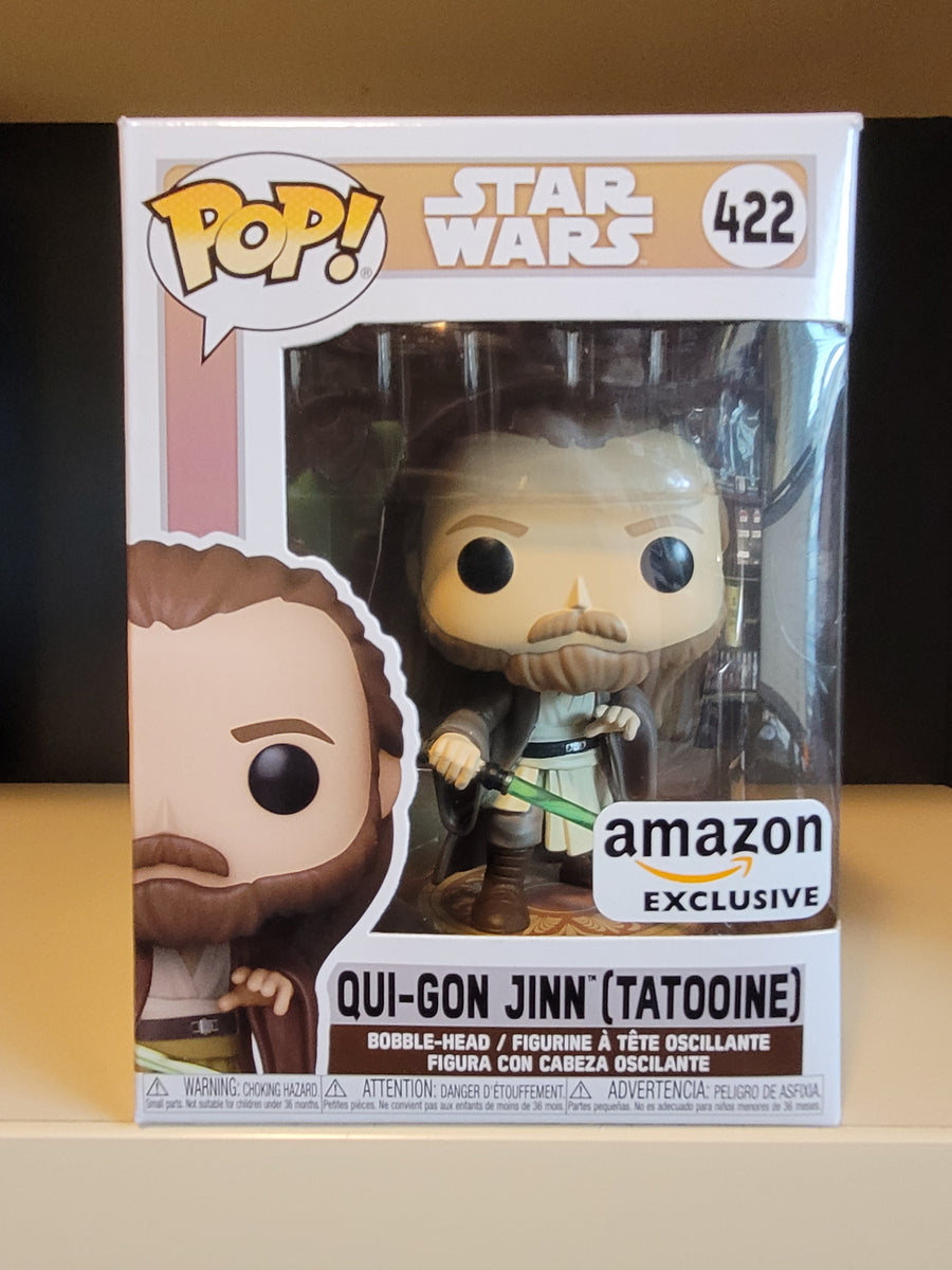 Funko pop star wars qui gon sale jinn