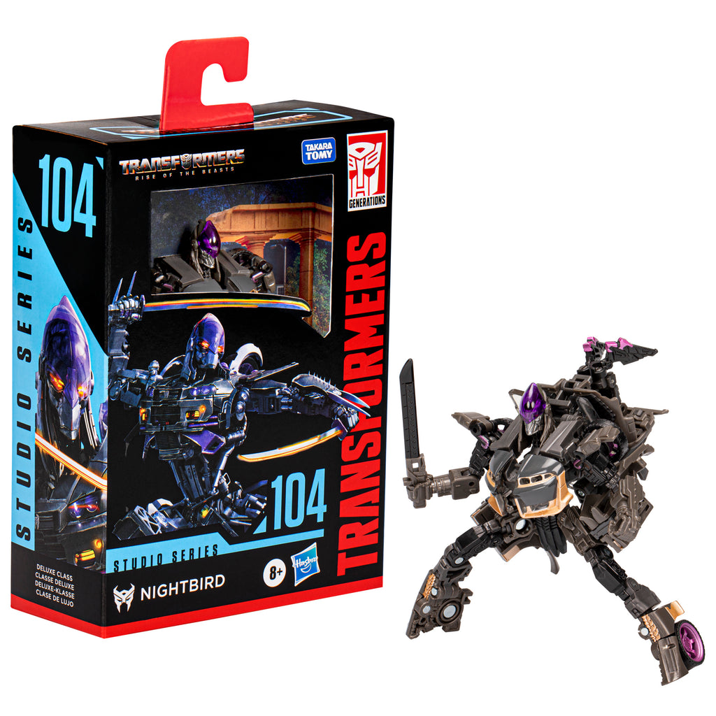 Transformers Studio Series Deluxe Rise of the Beasts 104 Nightbird