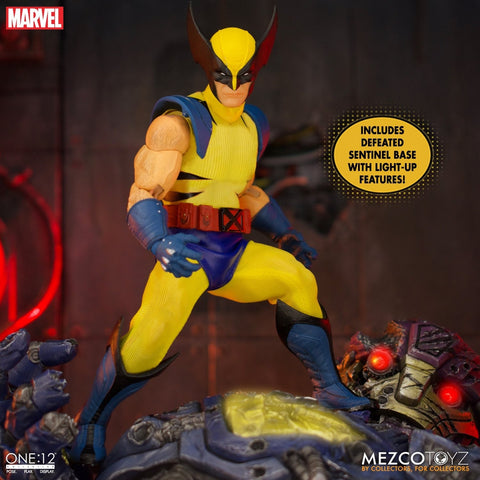 Mezco Toyz X-Men Wolverine One:12 Collective Deluxe Steel Box